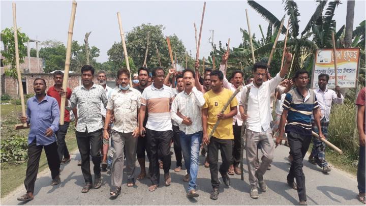 বিএনপির আইনজীবী প্রতিনিধি দল ঠেকাতে আওয়ামী লীগের শোডাউন