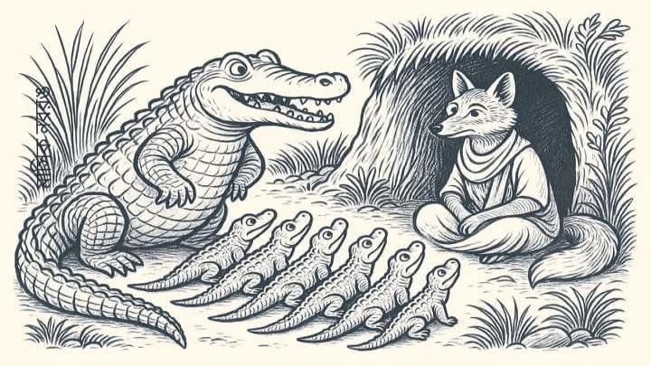 কুমির-শিয়ালের গল্প