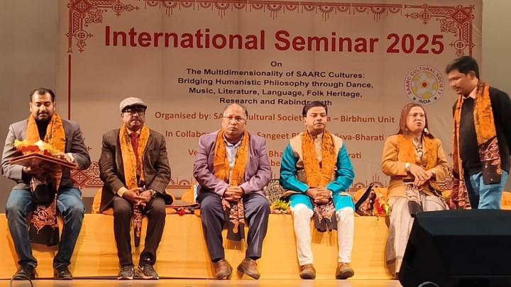 ভারতের শান্তি নিকেতনে সার্ক কালচারাল সোসাইটির সভা অনুষ্ঠিত